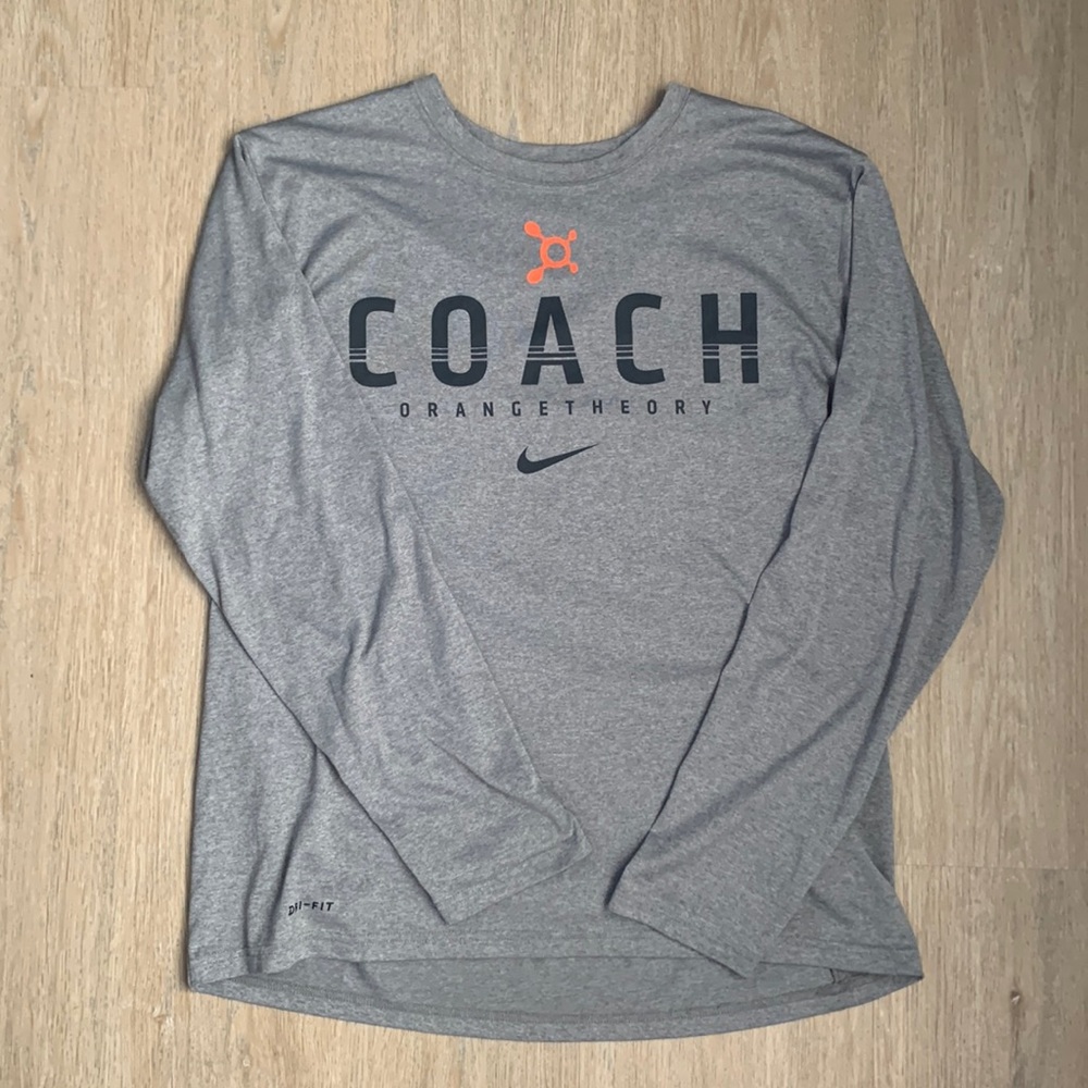 Orangetheory coach Nike long sleeve shirt